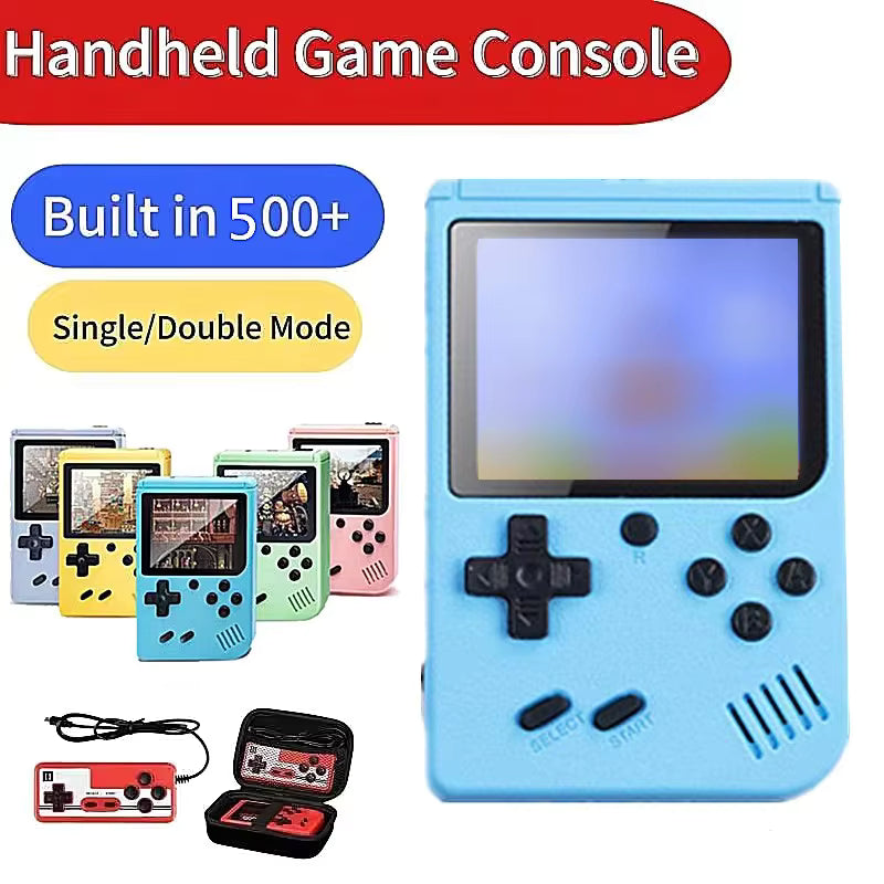 5-Inch Retro Arcade Console – 500+ Built-In Classic Games