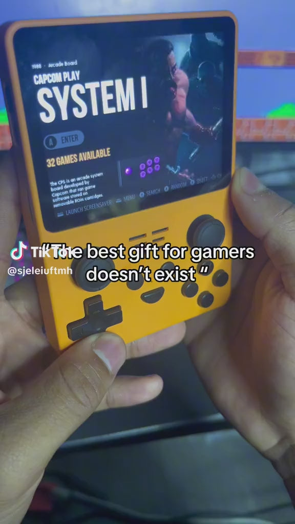 5-Inch Retro Arcade Console – 500+ Built-In Classic Games